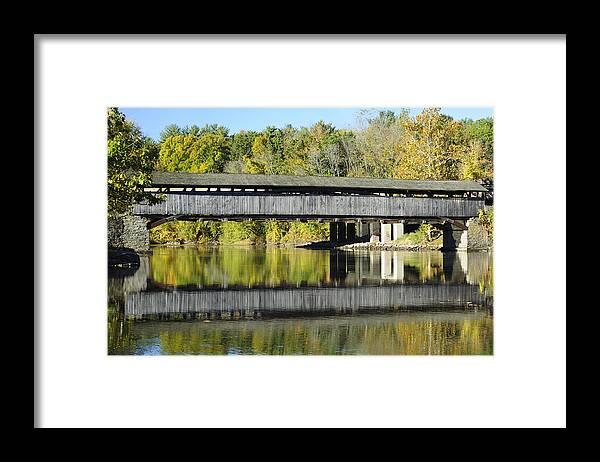 Bridge Framed Print featuring the photograph Perrine's Covered Bridge by Luke Moore