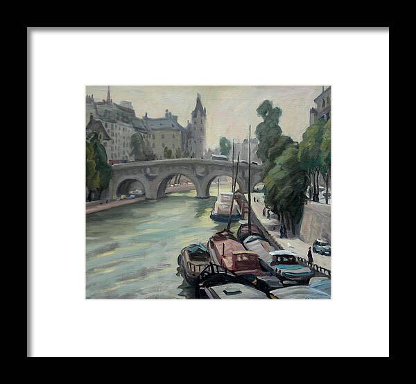 Pont Neuf a Paris Painting by Thor Wickstrom - Fine Art America