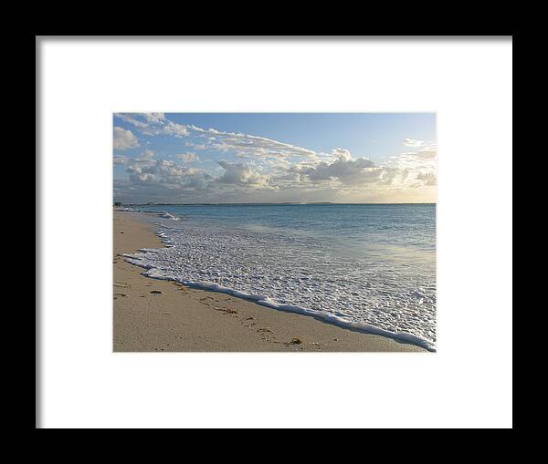 Providenciales Framed Print featuring the photograph Providenciales by Mark Norman