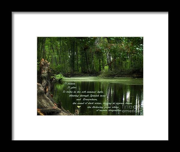 Landscape Framed Print featuring the photograph Pull of Place by Deborah Smith