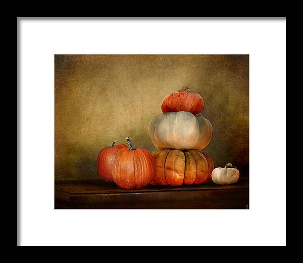 Autumn Framed Print featuring the photograph Pumpkins by Jai Johnson