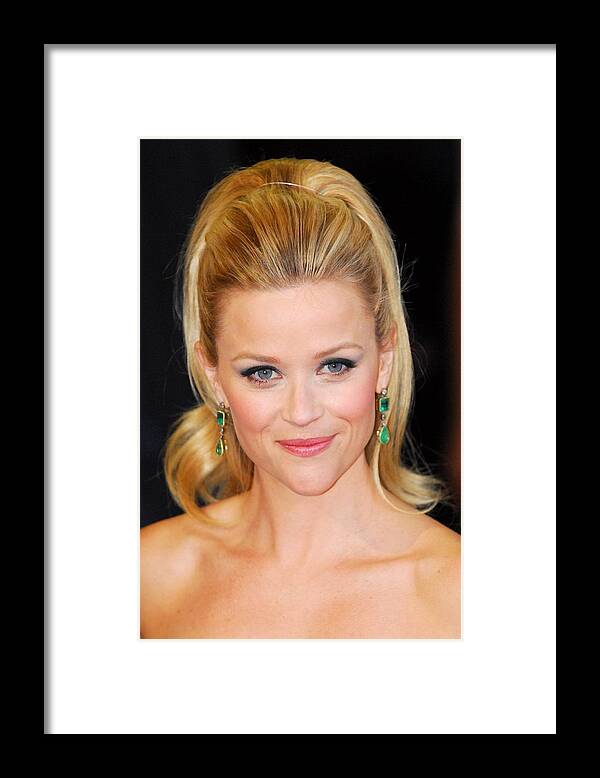 Reese Witherspoon Framed Print featuring the photograph Reese Witherspoon At Arrivals For The by Everett
