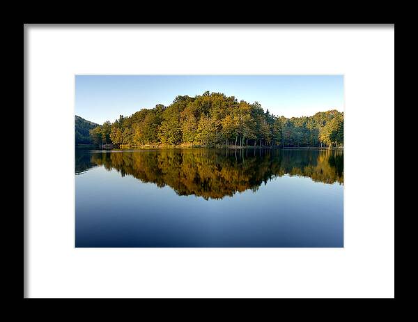 Water Framed Print featuring the photograph Reflection by Ivan Slosar