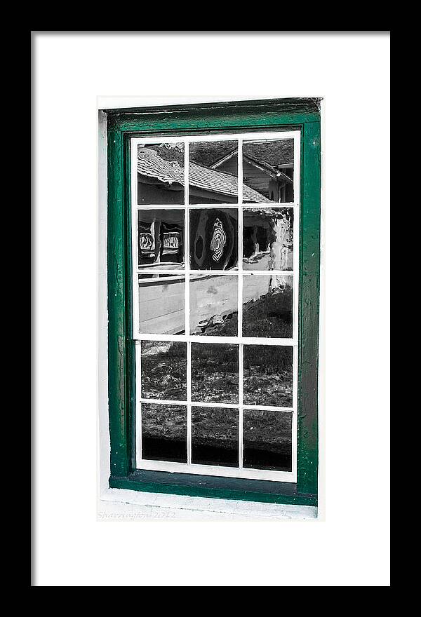 Reflections Framed Print featuring the photograph Reflections of the Past by Shannon Harrington