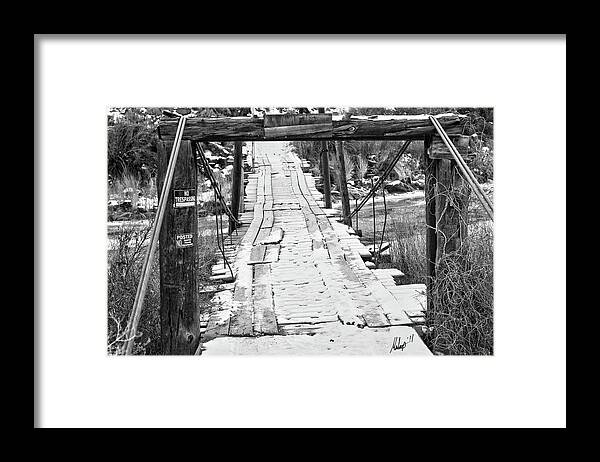 Bridge Framed Print featuring the photograph Road to NoWhere by Chris Multop