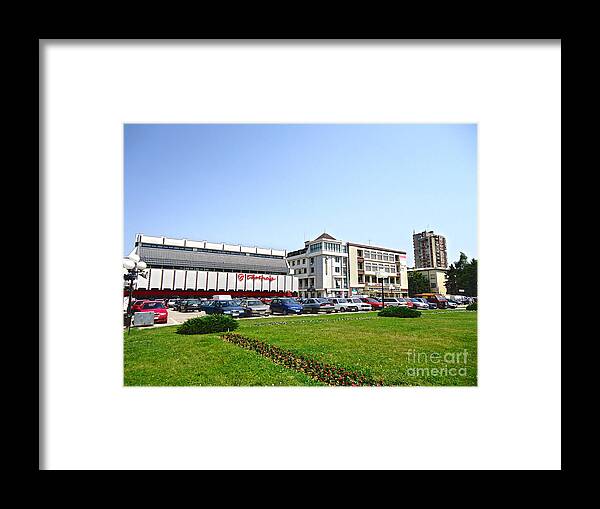Sloboda Framed Print featuring the photograph Downtown by Dejan Jovanovic