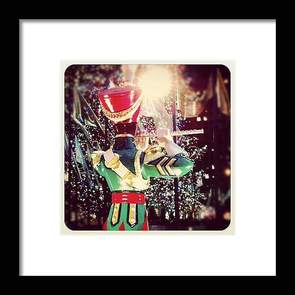 Christmas Framed Print featuring the photograph Rockefeller Christmas by Laura Douglas