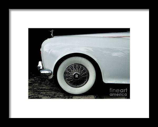 Old Cars Framed Print featuring the photograph Rolls Royce by Jose Luis Reyes