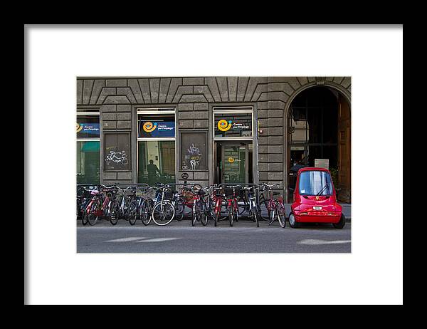 Firenae Framed Print featuring the photograph Room For Red by Roger Mullenhour