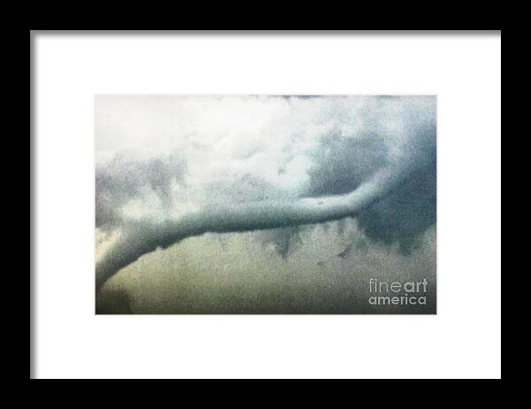 Rope Tornado Framed Print featuring the photograph Rope Tornado by Stanley Morganstein