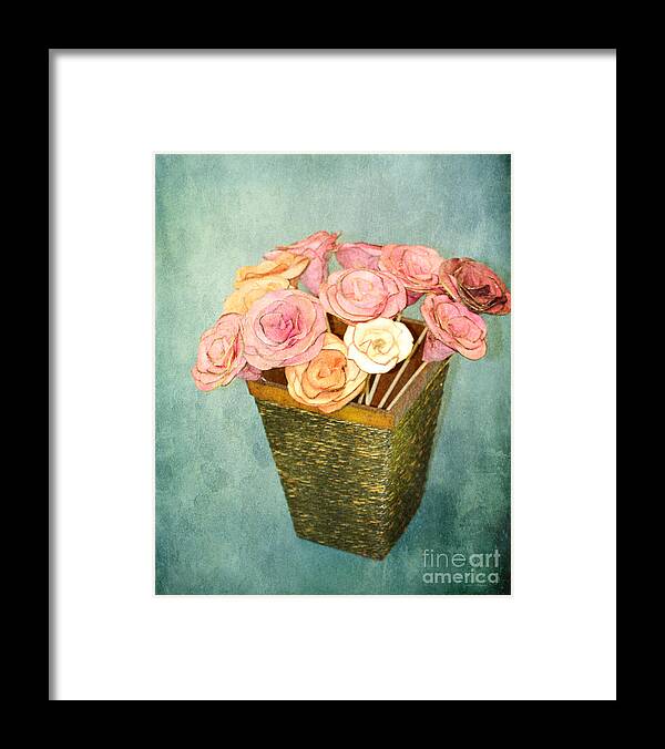 Roses Framed Print featuring the photograph Rose for You by Traci Cottingham