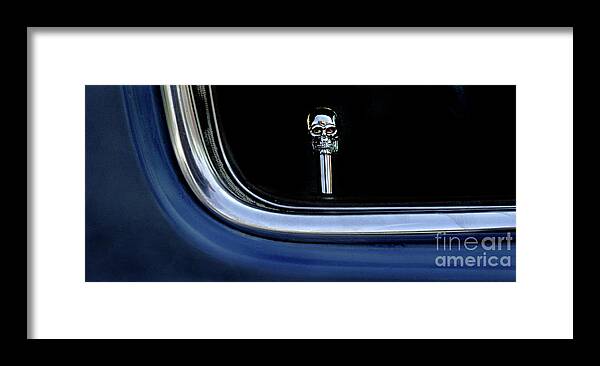 Classic Car Framed Print featuring the photograph Route 66 Classic Car Detail 1 by Bob Christopher