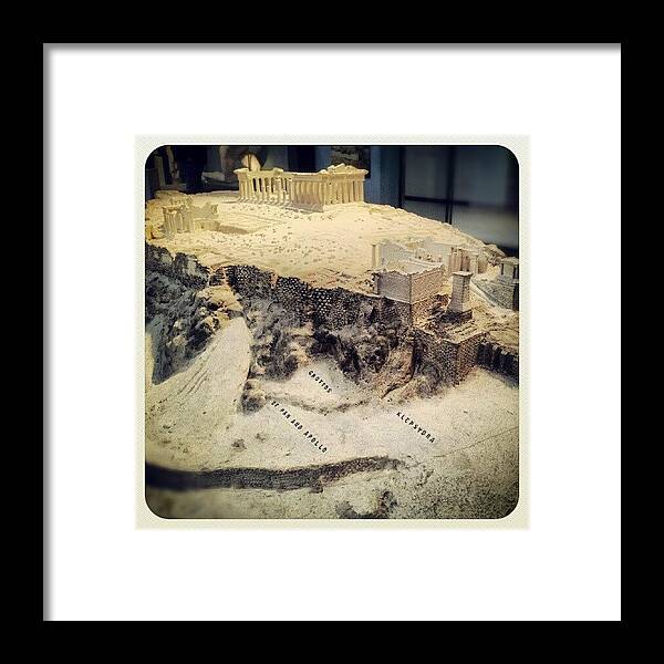 Tagstagram Framed Print featuring the photograph Ruins Of Rome #history #architecture by K H  U  R  A  M
