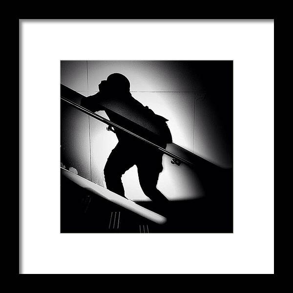 Igersams Framed Print featuring the photograph Running Calling Climbing... We're by Robbert Ter Weijden