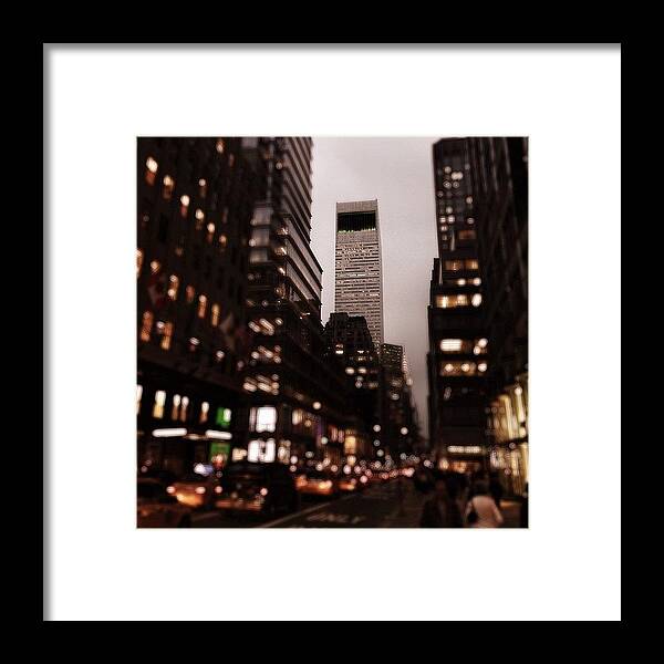 Icatch Framed Print featuring the photograph ✨rush Hour✨ by Nikos Vosniadis