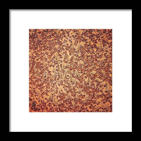 Rust Framed Print featuring the photograph Rust by Nic Squirrell