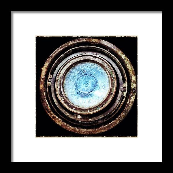 Teamrebel Framed Print featuring the photograph Rusty Navigation by Natasha Marco