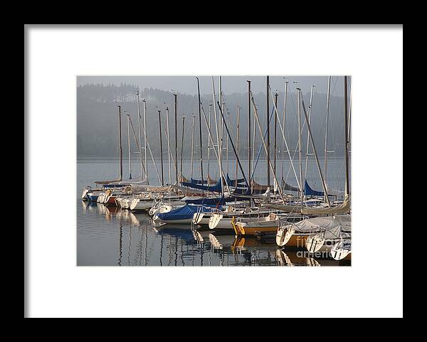 Landscape Framed Print featuring the photograph Sail Boats by Portraits By NC