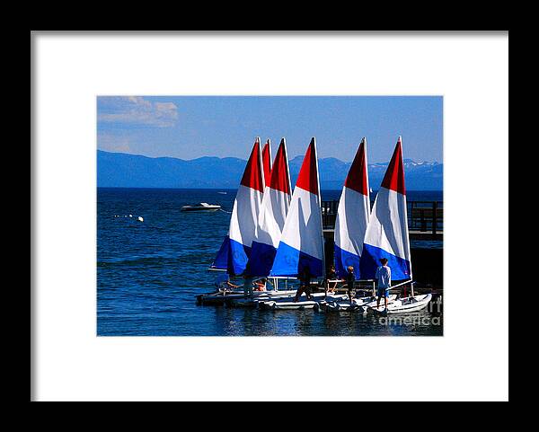 Sail Framed Print featuring the photograph Sail by Johanne Peale