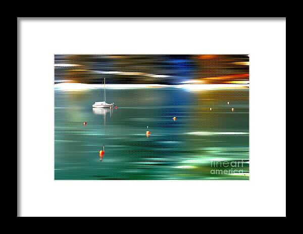 Sailing Boat Framed Print featuring the photograph Sailing by Hannes Cmarits