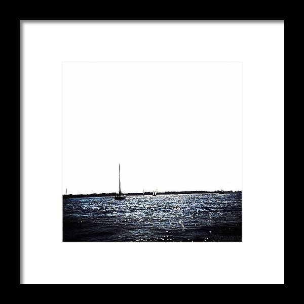 Teamrebel Framed Print featuring the photograph Sailing by Natasha Marco