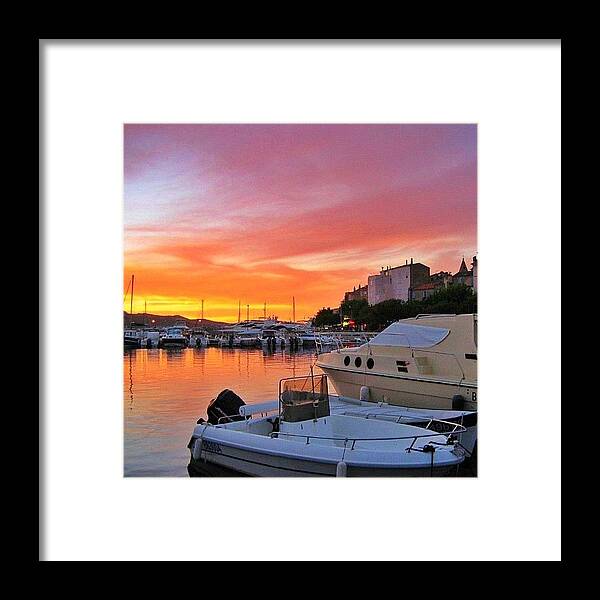 Corsica Framed Print featuring the photograph Saint Florent Corse France 2004 by Gianluca Sommella