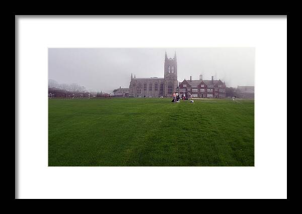 Classic Framed Print featuring the photograph Saint Georges Church. by Marysue Ryan