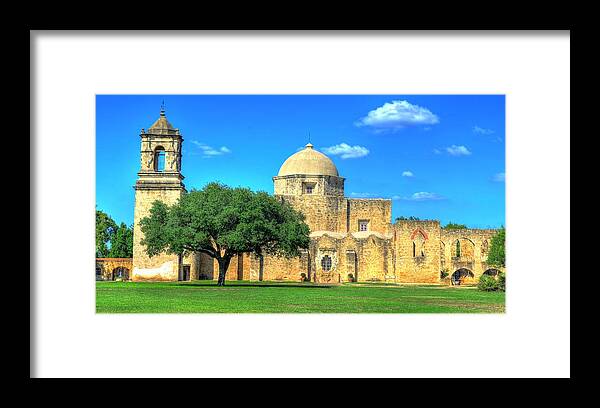 San Jose Framed Print featuring the photograph San Jose Mission 3 by David Morefield