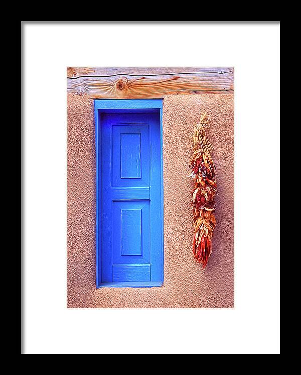 Santa Fe Framed Print featuring the photograph Santa Fe Window by Dave Mills