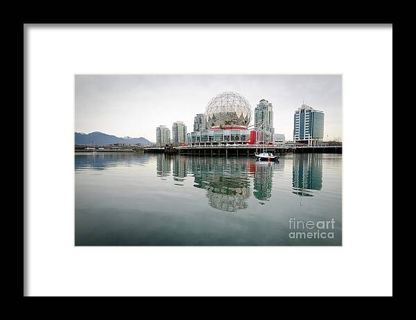 False Creek Framed Print featuring the photograph SCIENCE WORLD telus world of science vancouver bc canada by Andy Smy