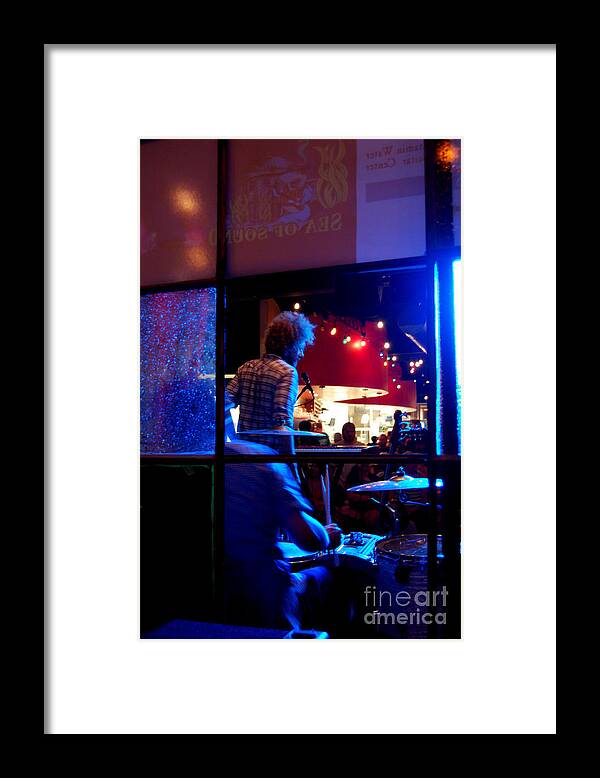 Music Framed Print featuring the photograph Sea of Sound by Anjanette Douglas