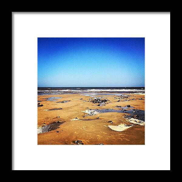 Sea Framed Print featuring the photograph Sea Scape by Nathan Clarke