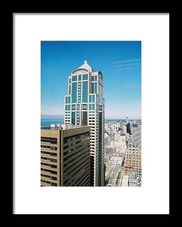 Seattle Framed Print featuring the photograph Seattle Skyline by Bruce Borthwick