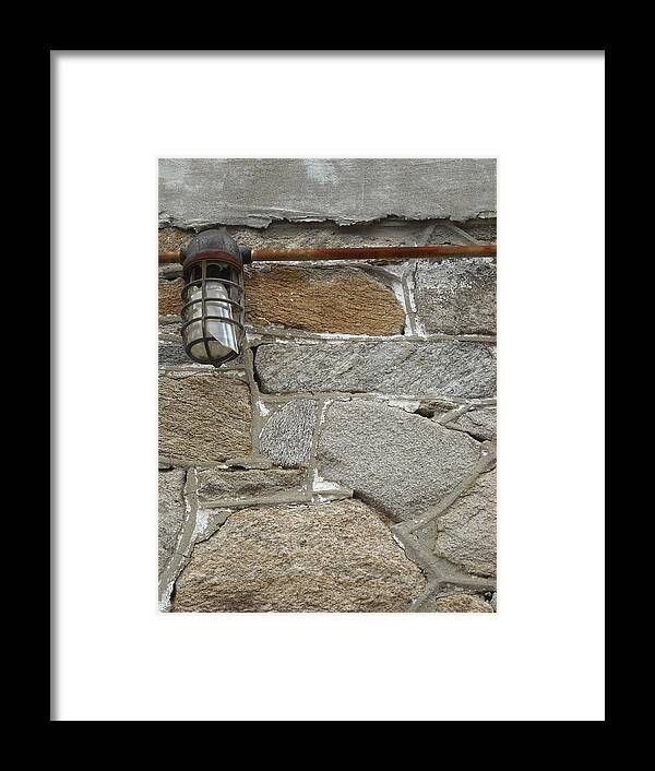 Ennis Framed Print featuring the photograph Security Light by Christophe Ennis