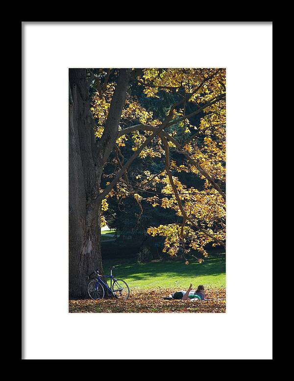 Adams Field Framed Print featuring the photograph September Dreams by Joseph Yarbrough