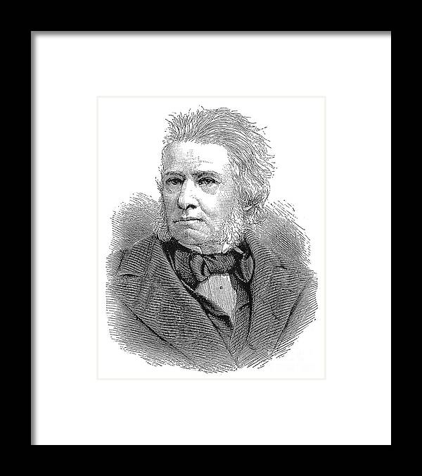 19th Century Framed Print featuring the photograph Sir Charles E. Trevelyan by Granger