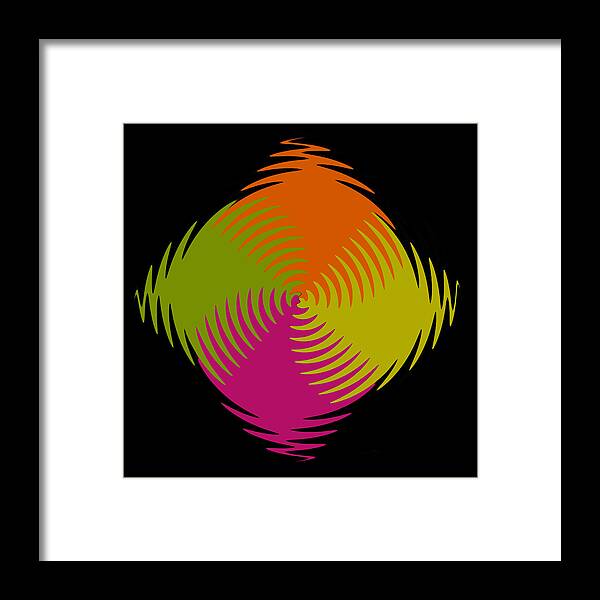 Six Squared Framed Print featuring the photograph Six Squared ZigZag by Steve Purnell