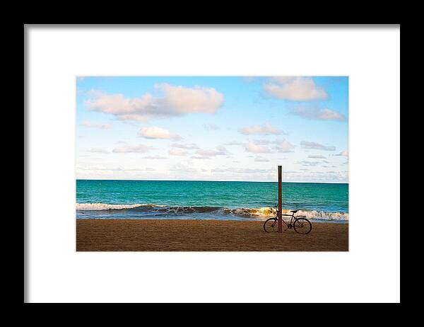 Brazil Framed Print featuring the photograph Slow Wave by Claude Taylor