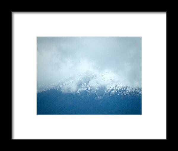  Framed Print featuring the photograph Snowy Hill by William McCoy