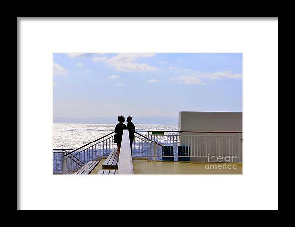 Love Framed Print featuring the photograph So close but so far by Dejan Jovanovic