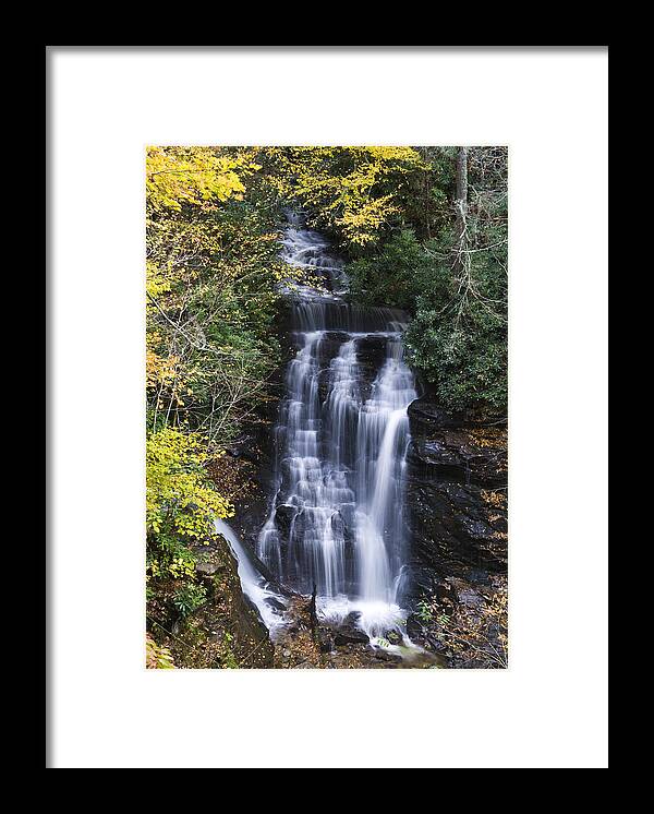 Water Framed Print featuring the photograph Soco Falls by Rick Hartigan