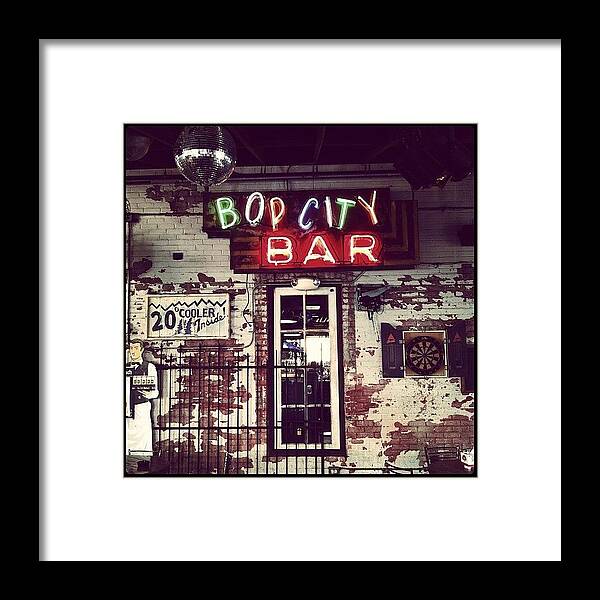 South Framed Print featuring the photograph Southern Bar by Jordan Roberts