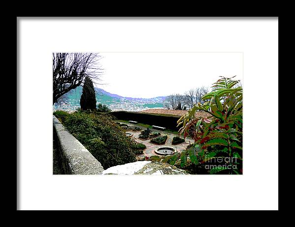 Travel Framed Print featuring the photograph Spring in Nice by Anna Duyunova