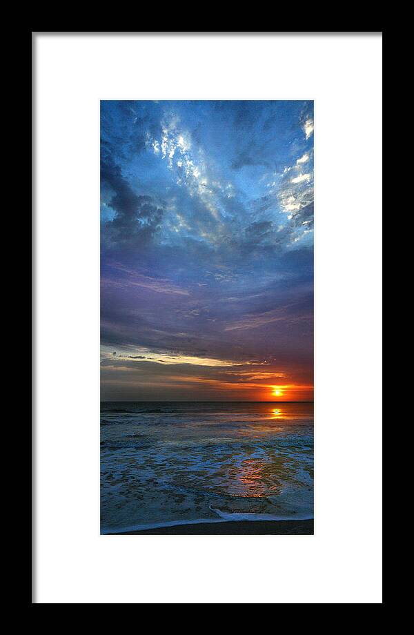 Sunrise Framed Print featuring the photograph St. Augustine Sunrise by Rod Seel