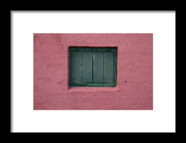 St Georges Window Framed Print featuring the photograph St George's Window by Tom Singleton