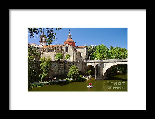 Amarante Framed Print featuring the photograph St Goncalo Cathedral by Carlos Caetano