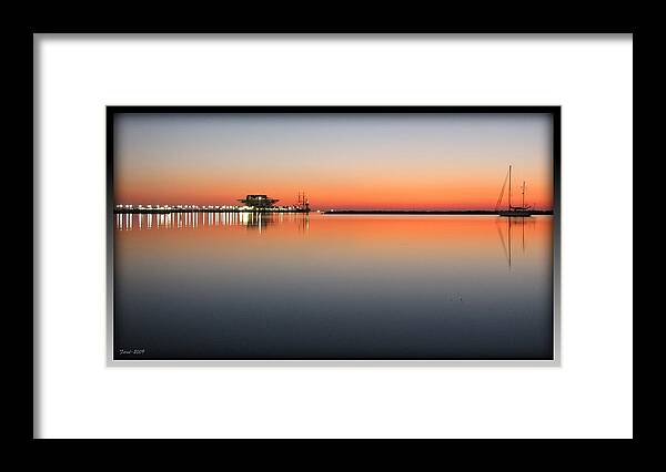 St Framed Print featuring the photograph St. Pete Sunrise by Farol Tomson