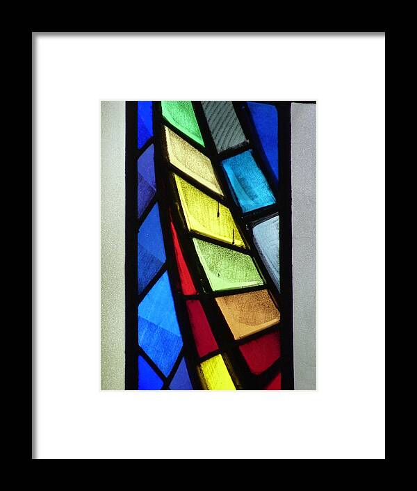 Glass Framed Print featuring the photograph Stained Glass by Jeanette Oberholtzer