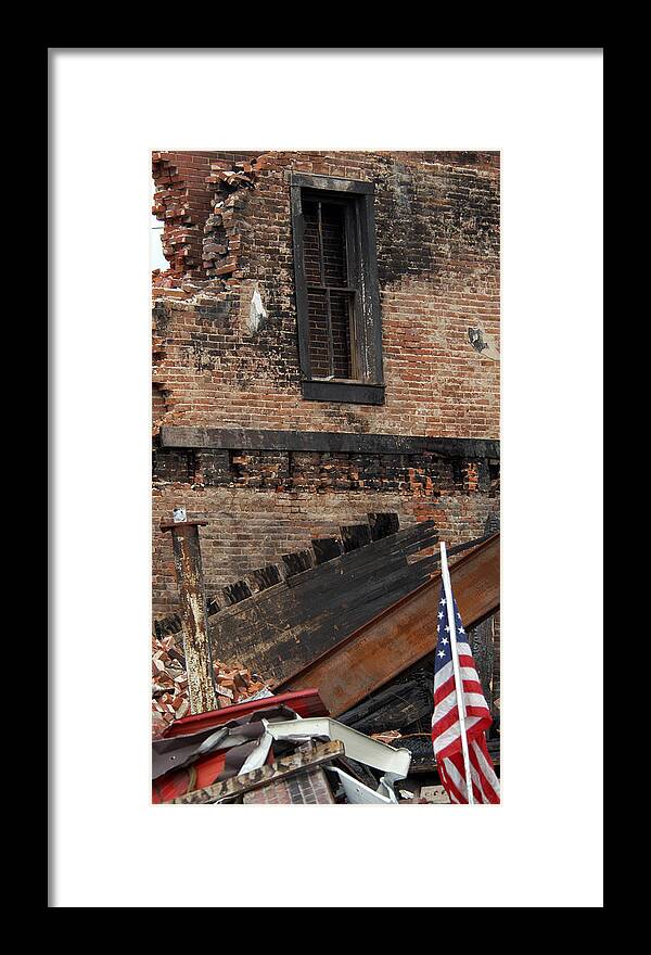 Stand By Me Framed Print featuring the photograph Stand By Me by Wanda Brandon