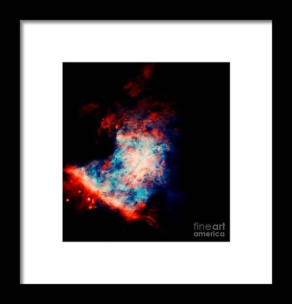 Outer Space Framed Print featuring the photograph Star Birth by Nasa